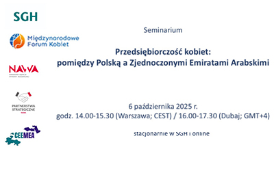 Przedsiębiorczość kobiet: Polska – ZEA
